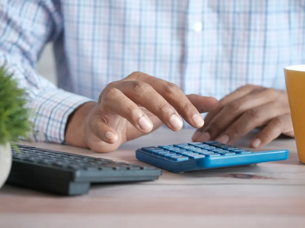 Planning costs with a calculator